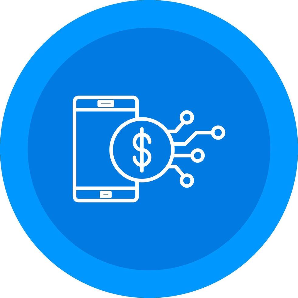 Digital Economy Icon Design Symbol vector
