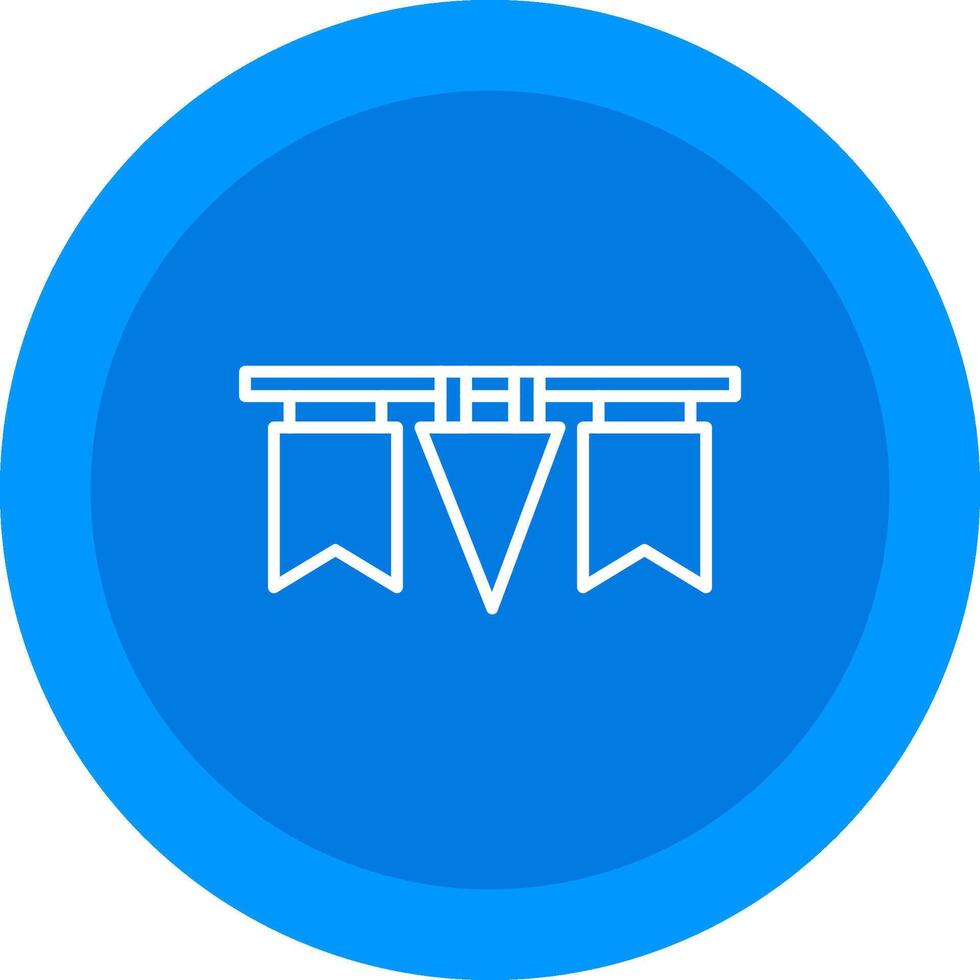 Garland Icon Design Symbol vector