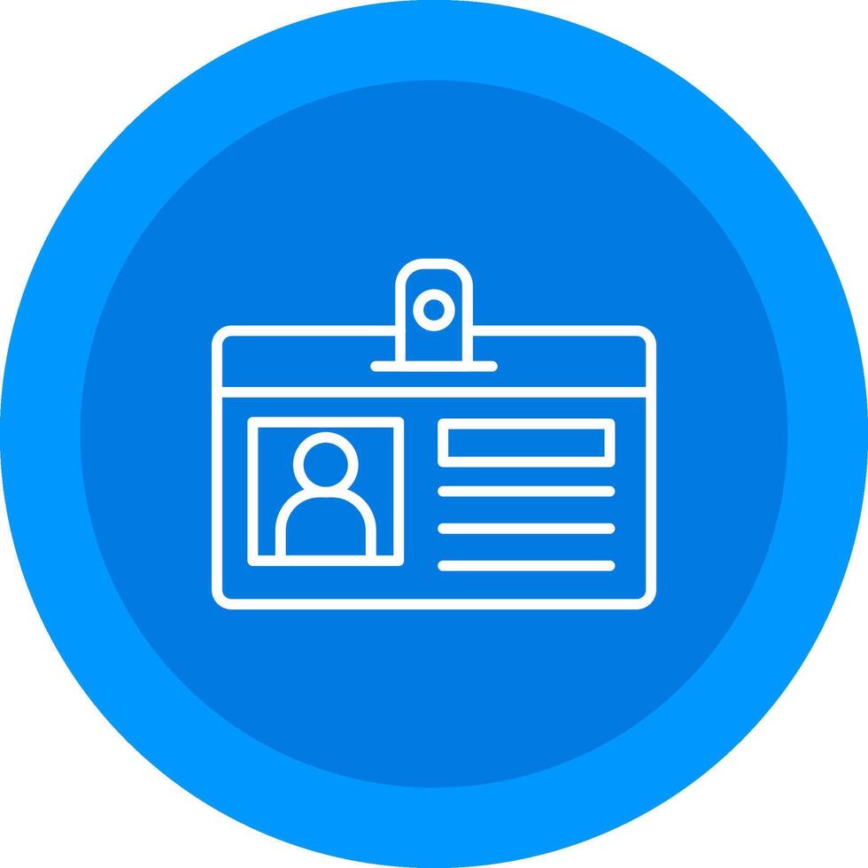 Identification Card Icon Design Symbol vector