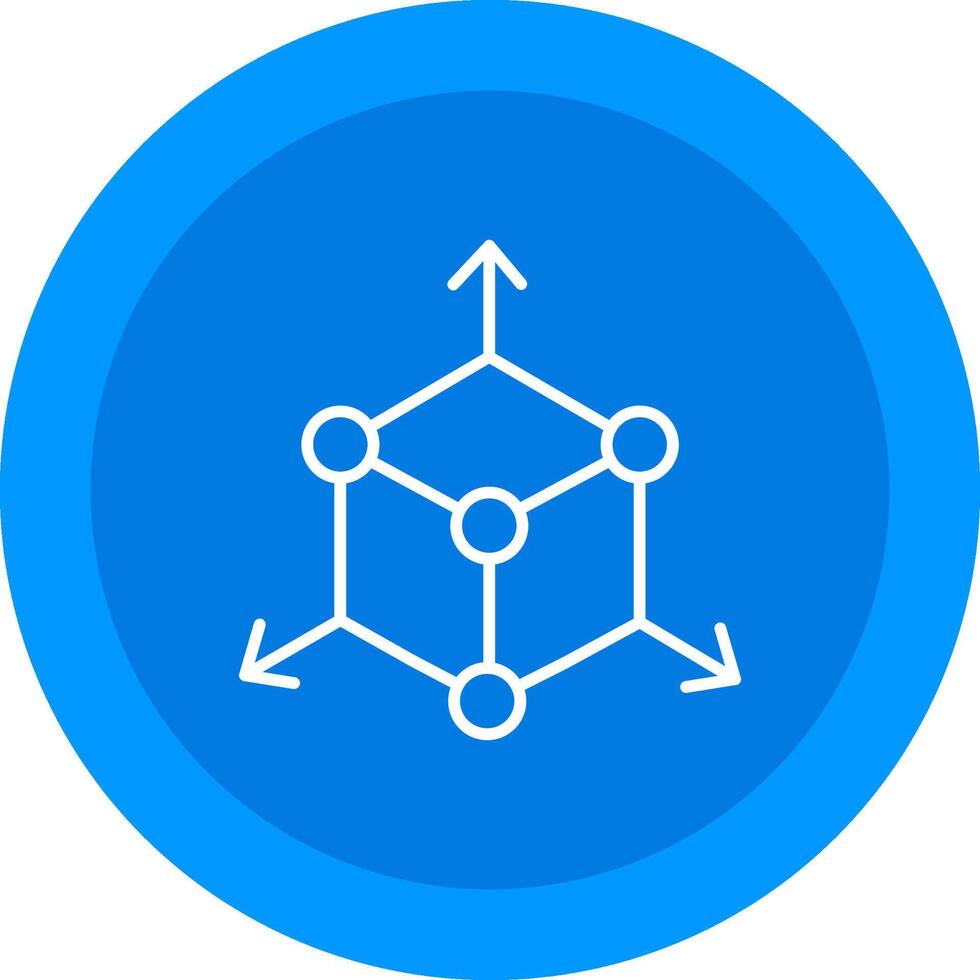 Dimensions Icon Design Symbol vector