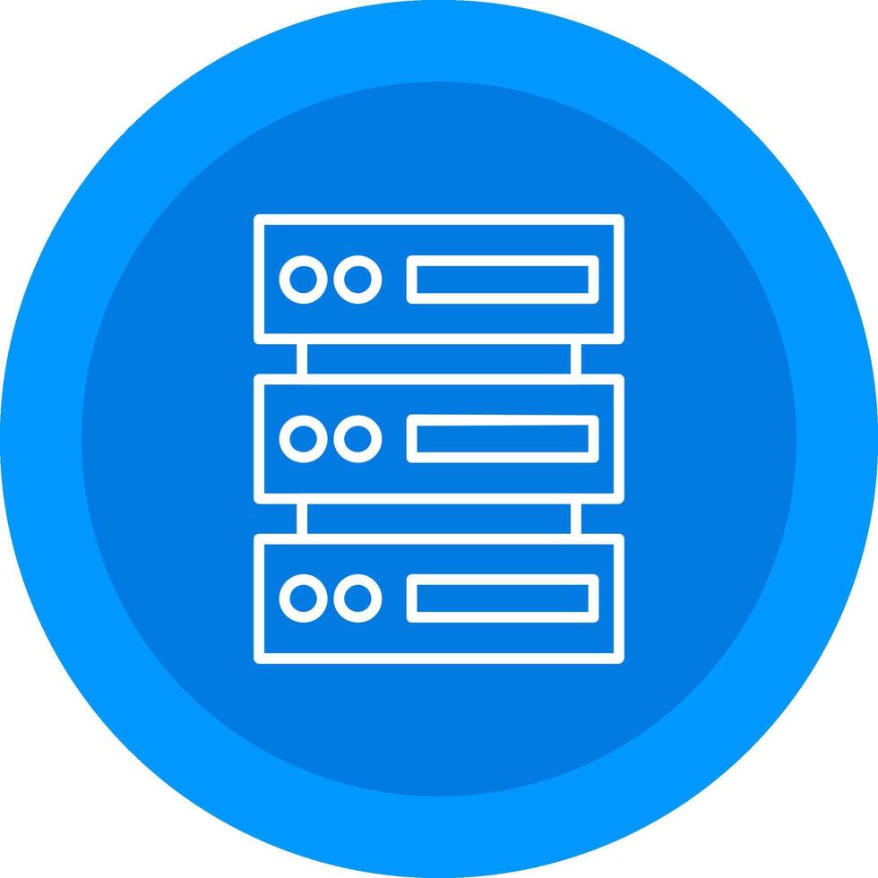 Database Icon Design Symbol vector