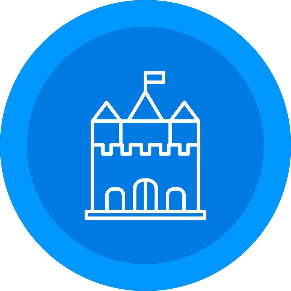 Castle Icon Design Symbol vector