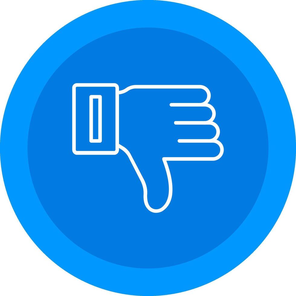 Dislike Icon Design Symbol vector