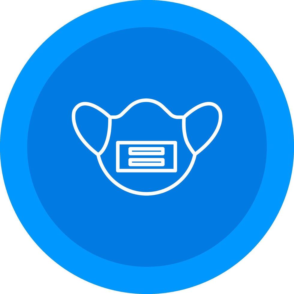 Dust Mask Icon Design Symbol vector