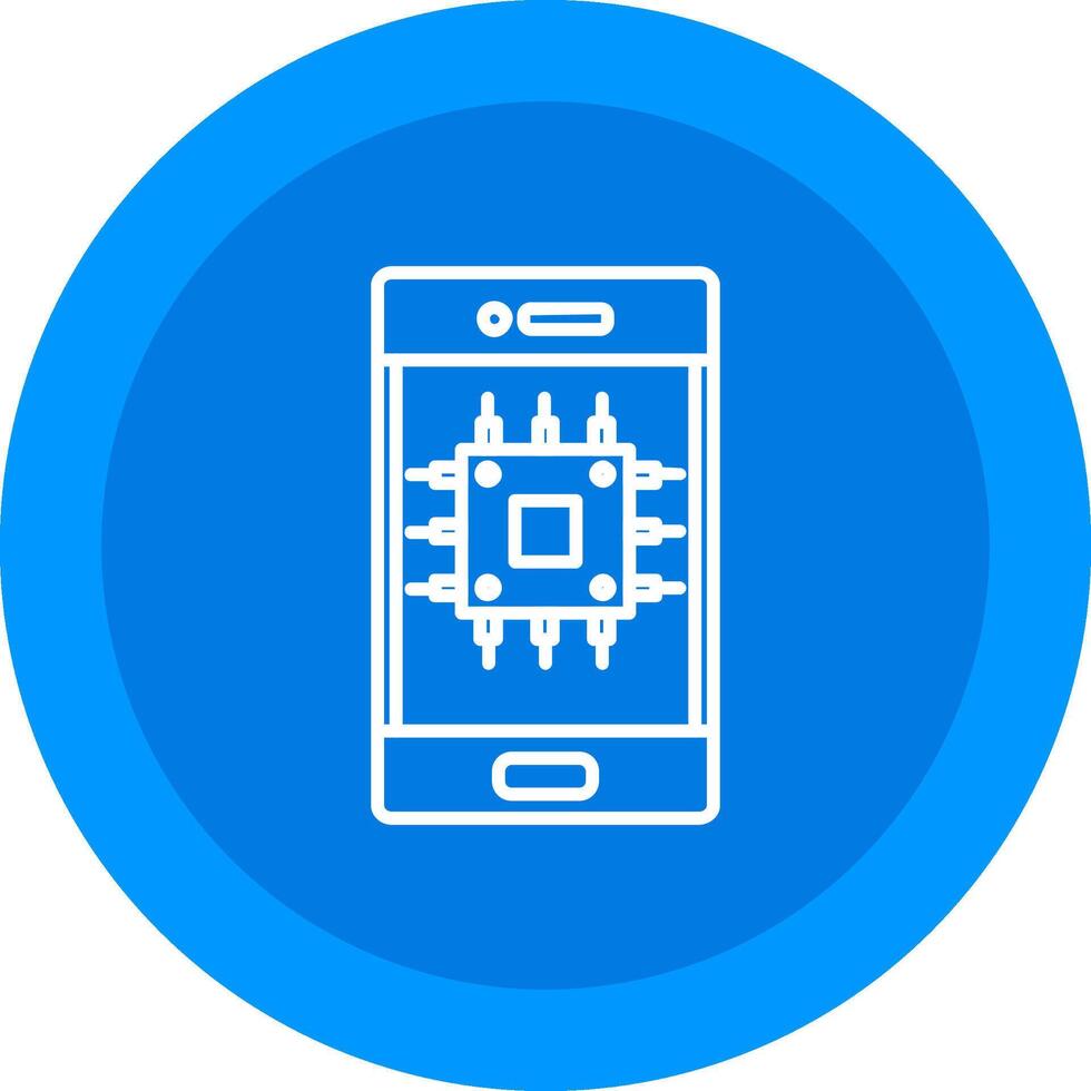 Cpu Icon Design Symbol vector