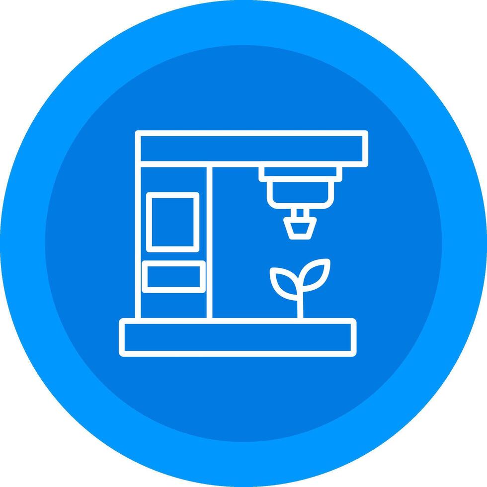 Bioprinter Icon Design Symbol vector