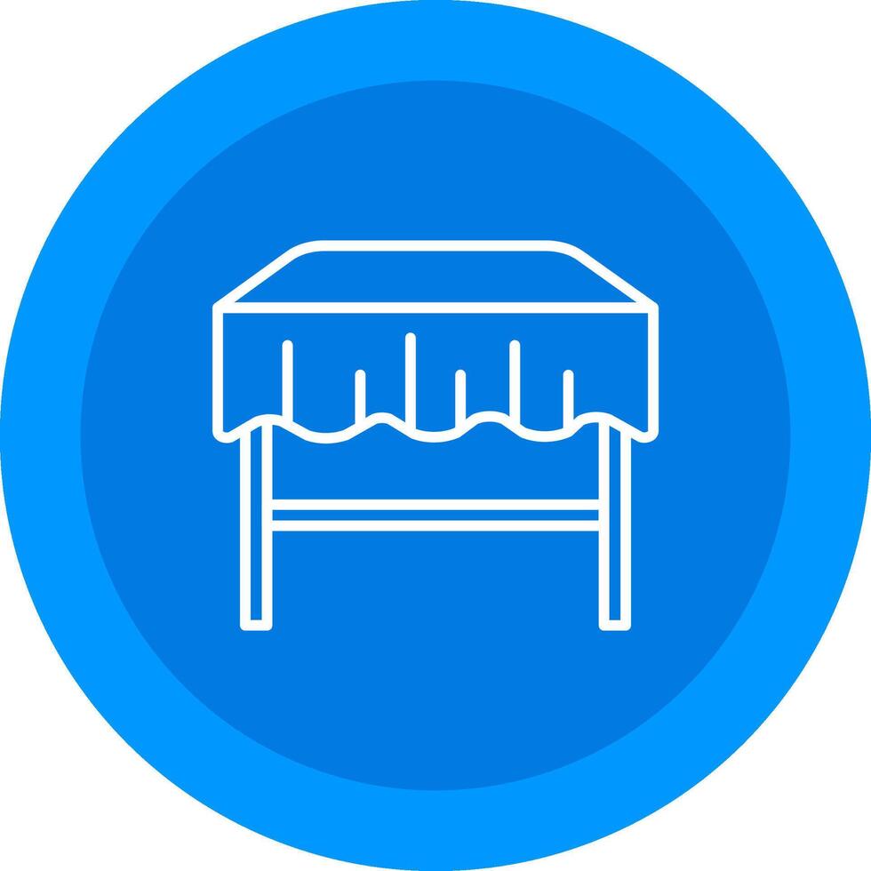 Dining Table Icon Design Symbol vector