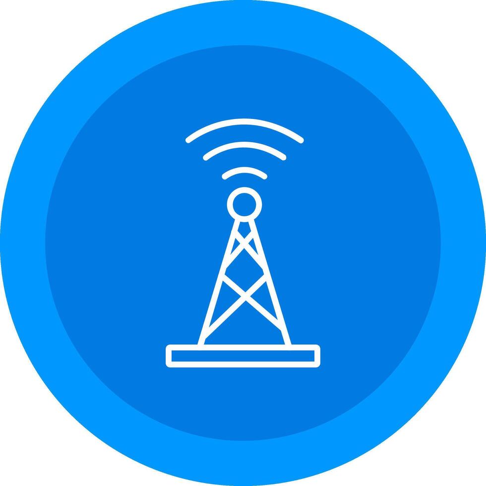 Broadcast Icon Design Symbol vector