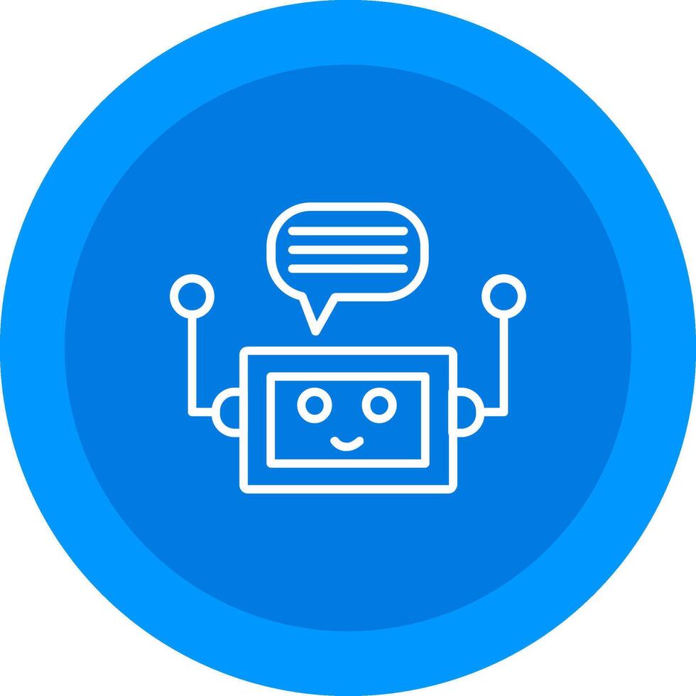 Chatbot Icon Design Symbol vector