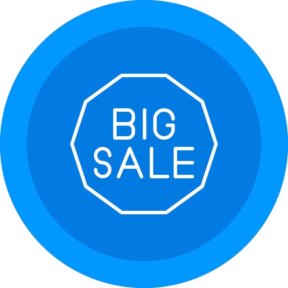 Big Sale Icon Design Symbol vector