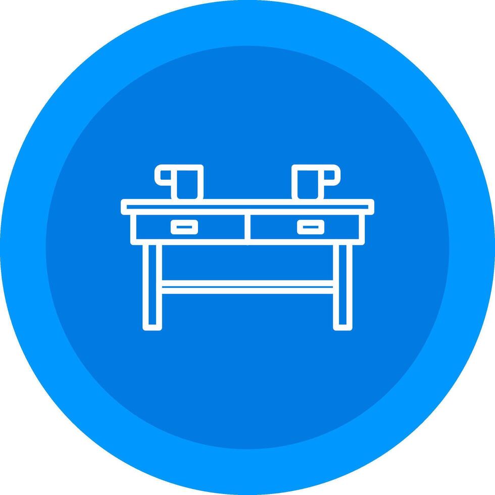 Coffee Table Icon Design Symbol vector