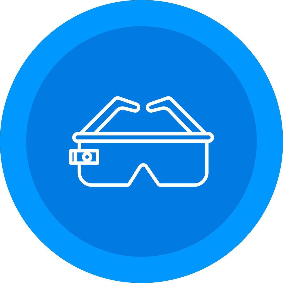 Ar Glasses Icon Design Symbol vector
