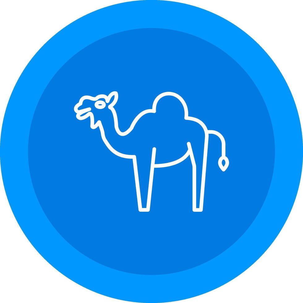 Camel Icon Design Symbol vector