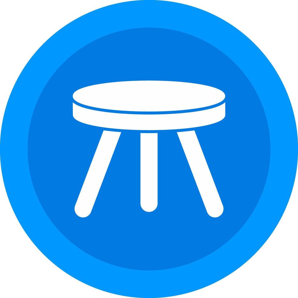 Stool Icon Design Symbol vector