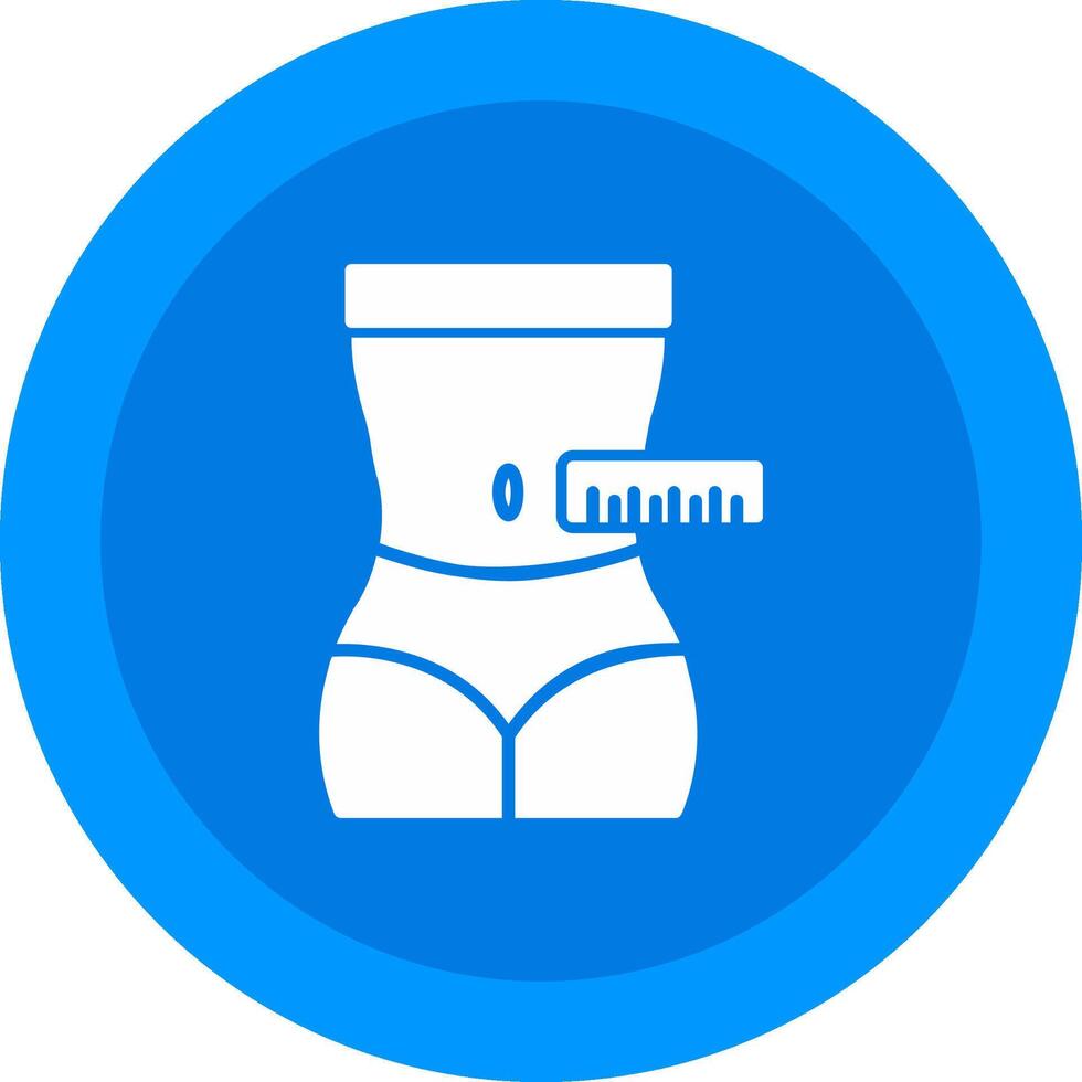 Waist Icon Design Symbol vector