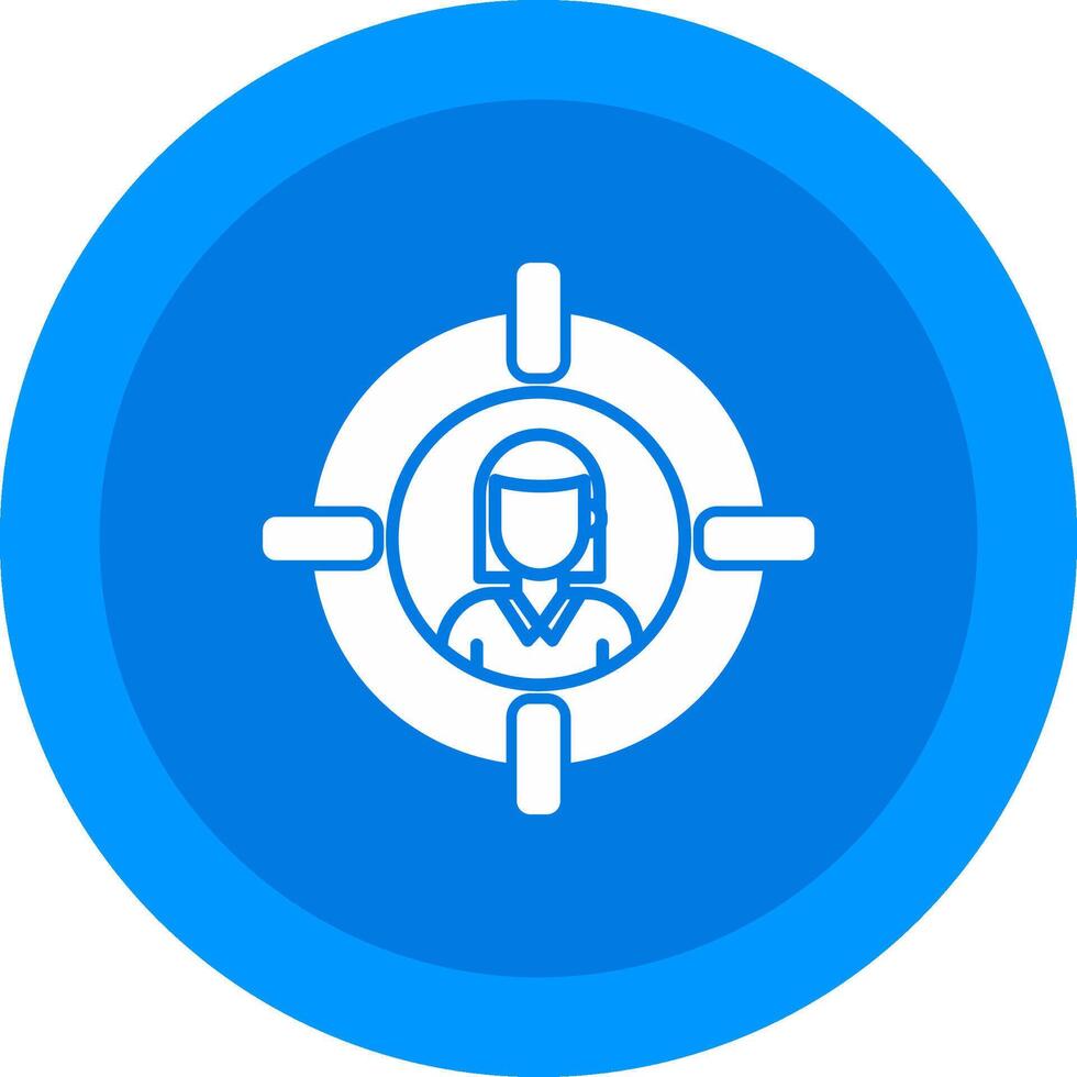 Target Icon Design Symbol vector