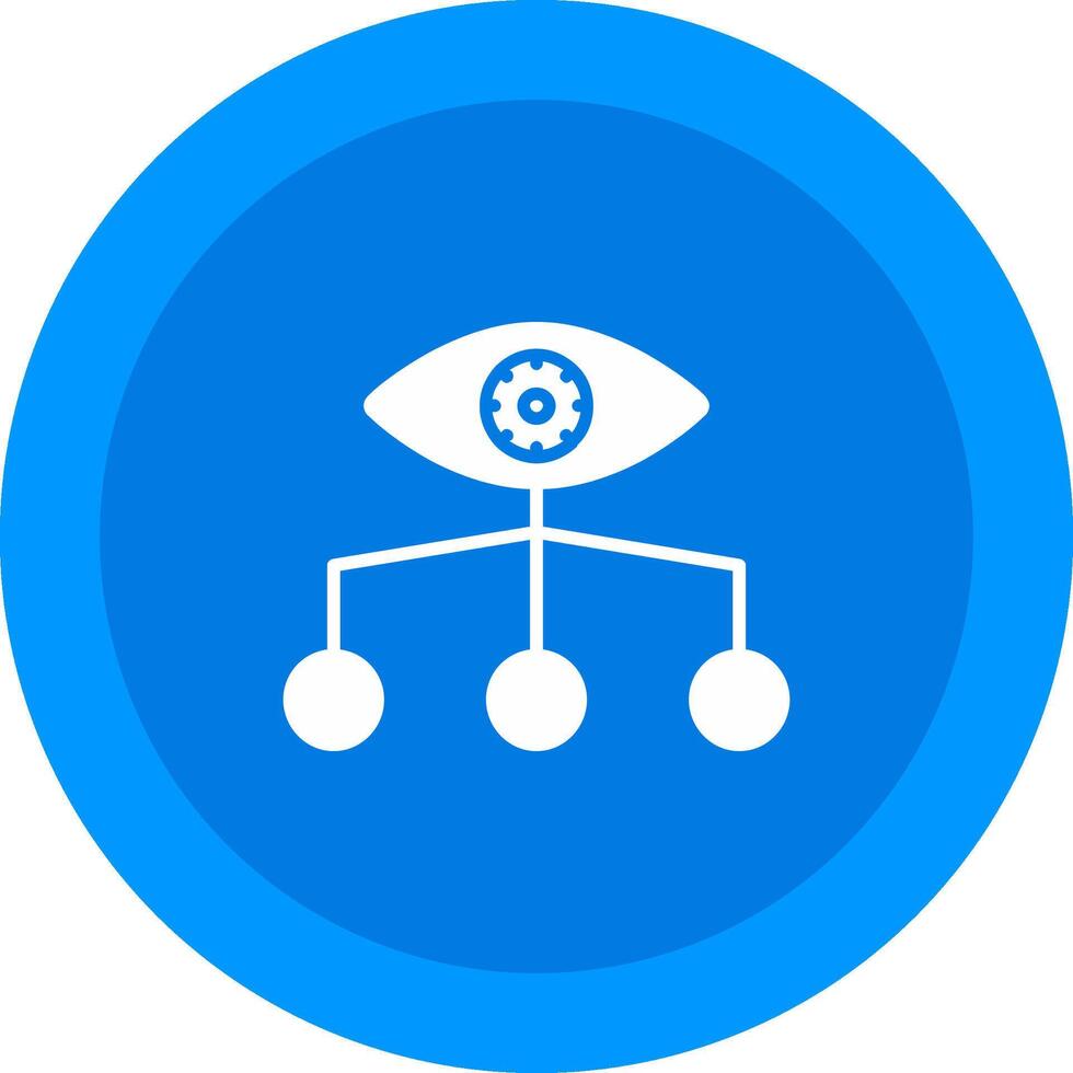 Supervision Icon Design Symbol vector