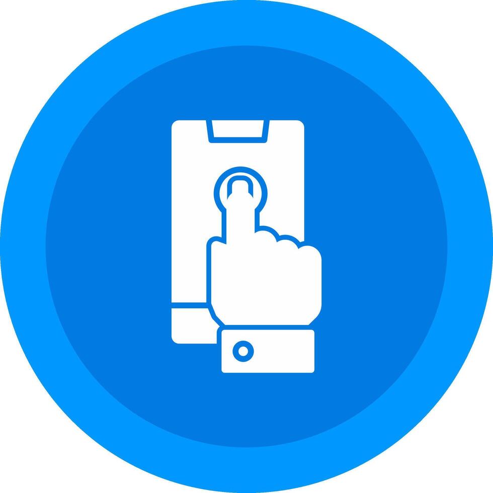 Touchscreen Icon Design Symbol vector