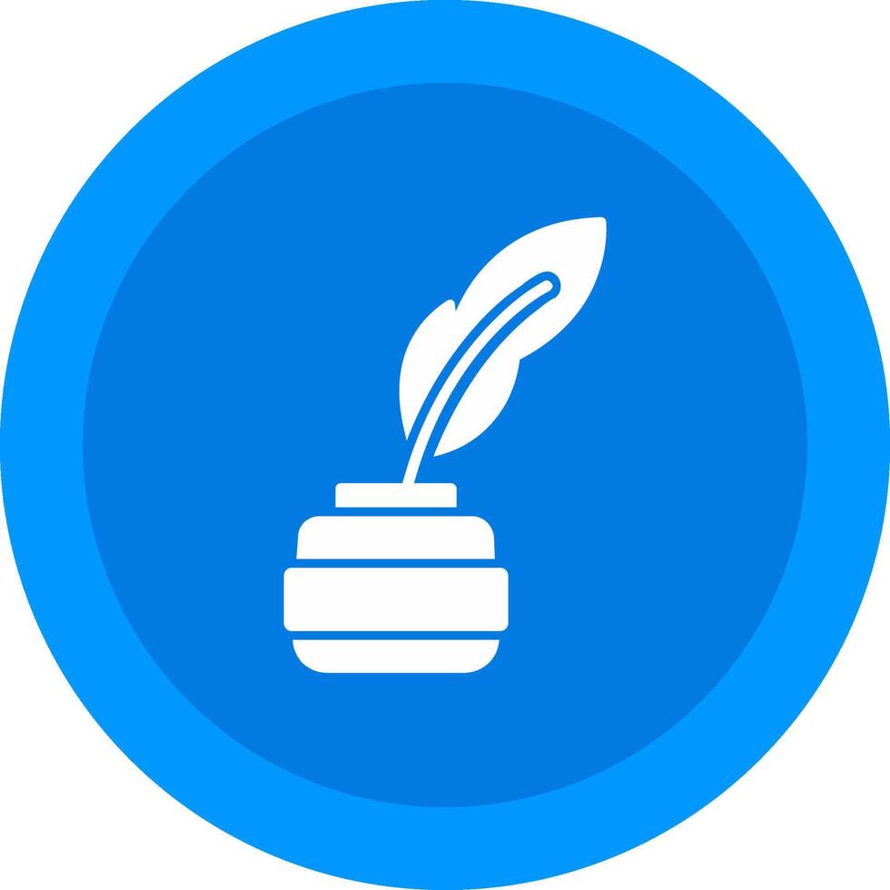 Quill Icon Design Symbol vector