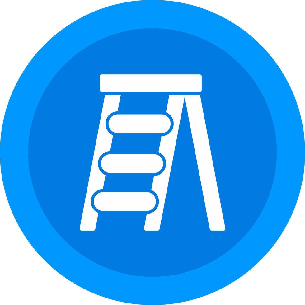Step Ladder Icon Design Symbol vector