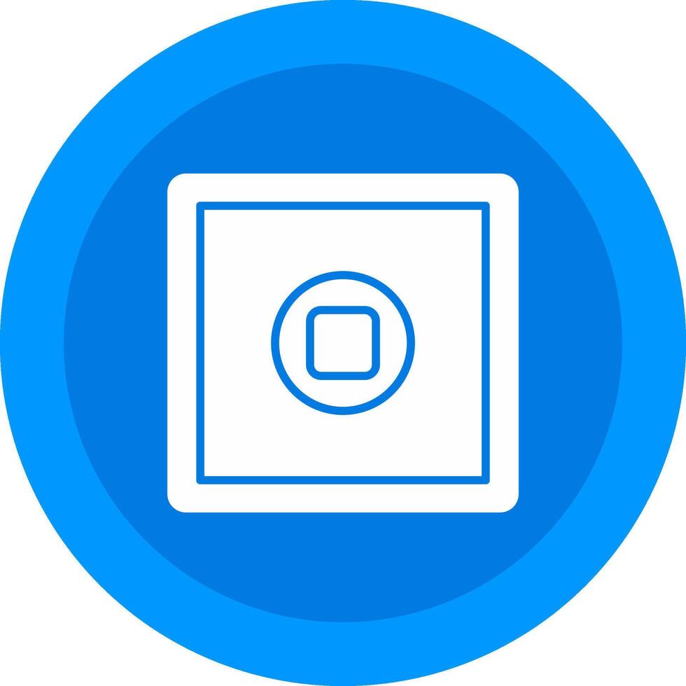Stop Button Icon Design Symbol vector