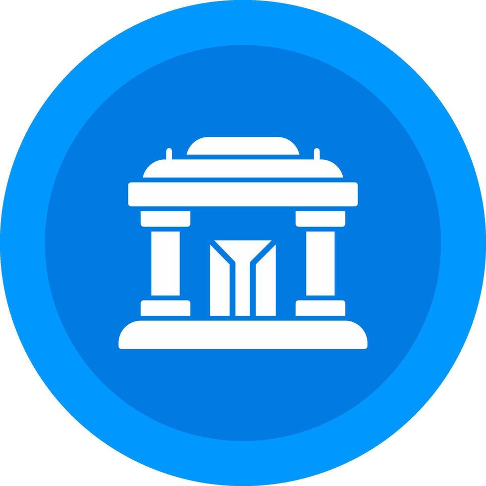 Museum Icon Design Symbol vector