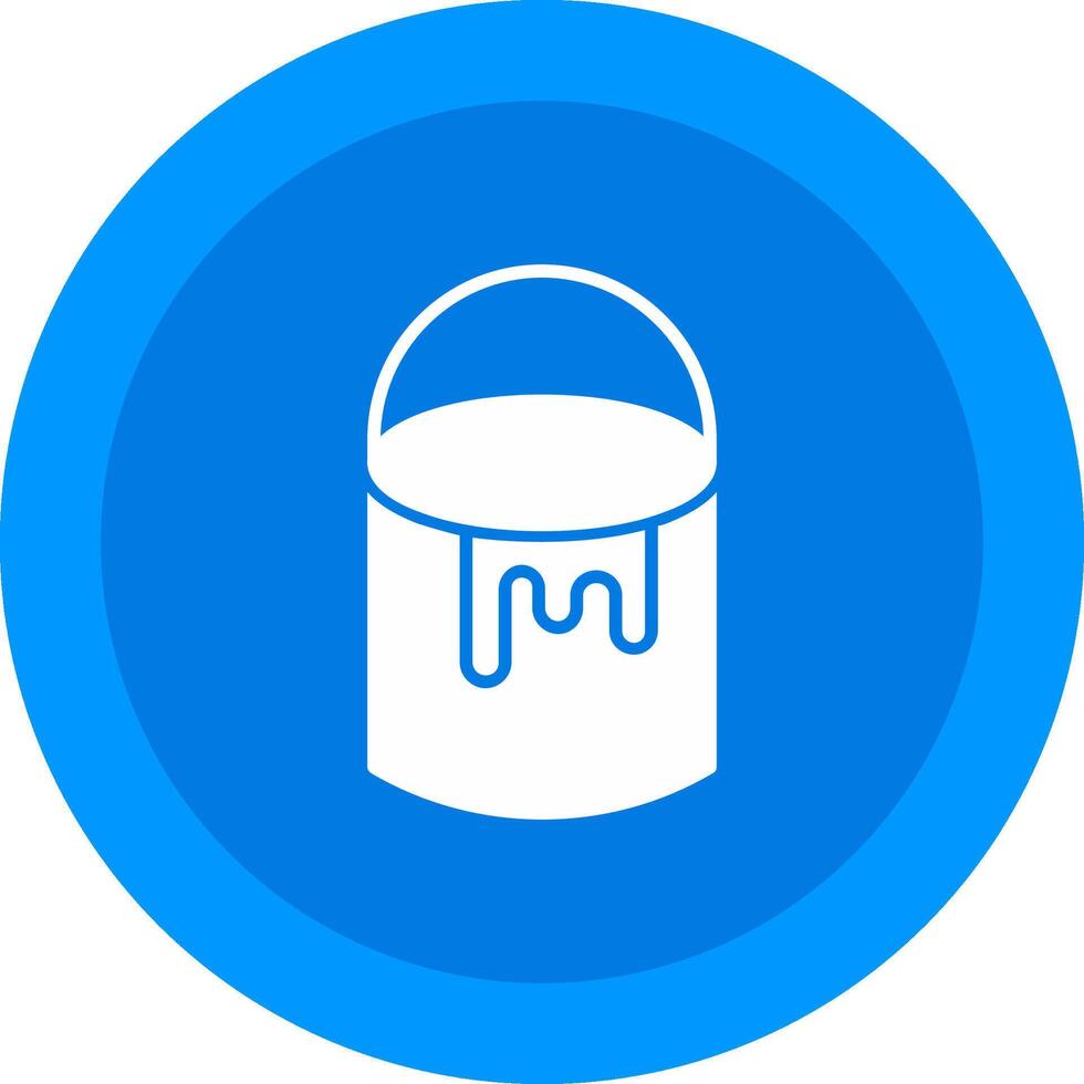 Paint Bucket Icon Design Symbol vector