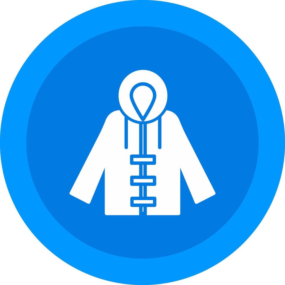 Raincoat Icon Design Symbol vector