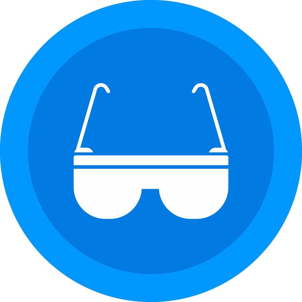 Safety Glasses Icon Design Symbol vector