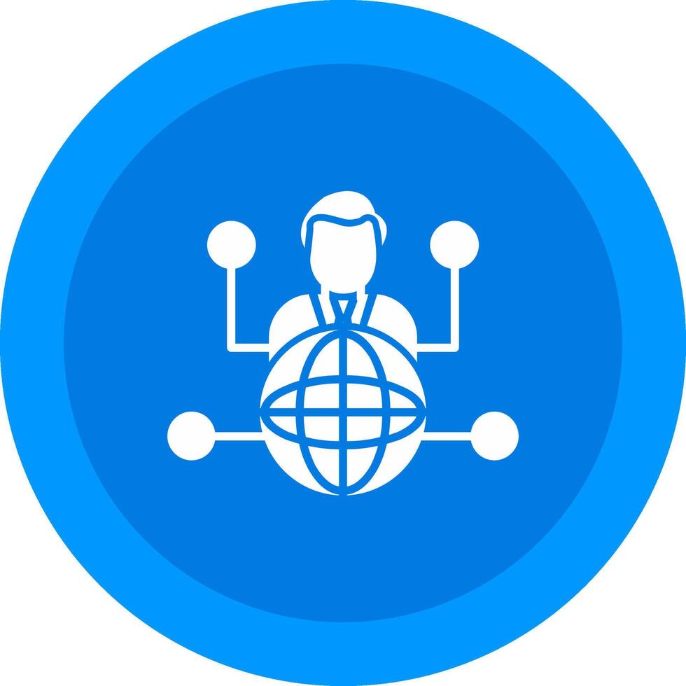 Outsource Icon Design Symbol vector