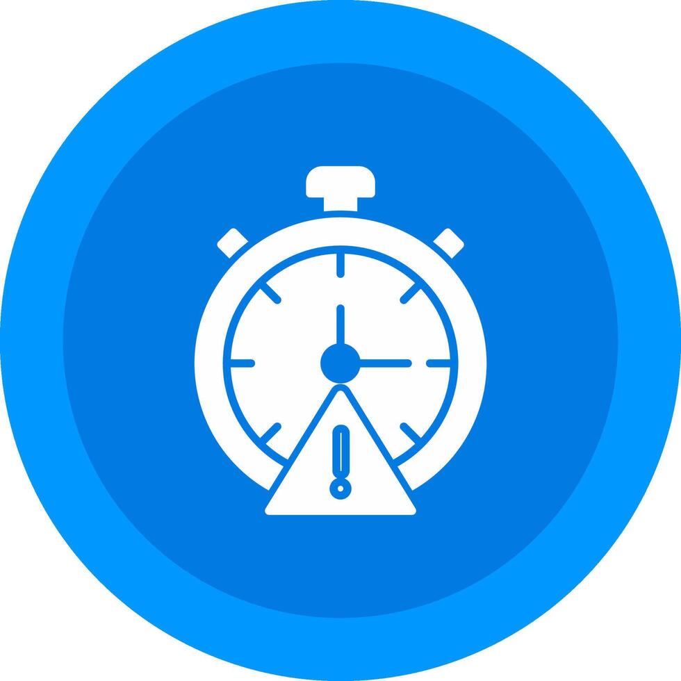 Overdue Icon Design Symbol vector