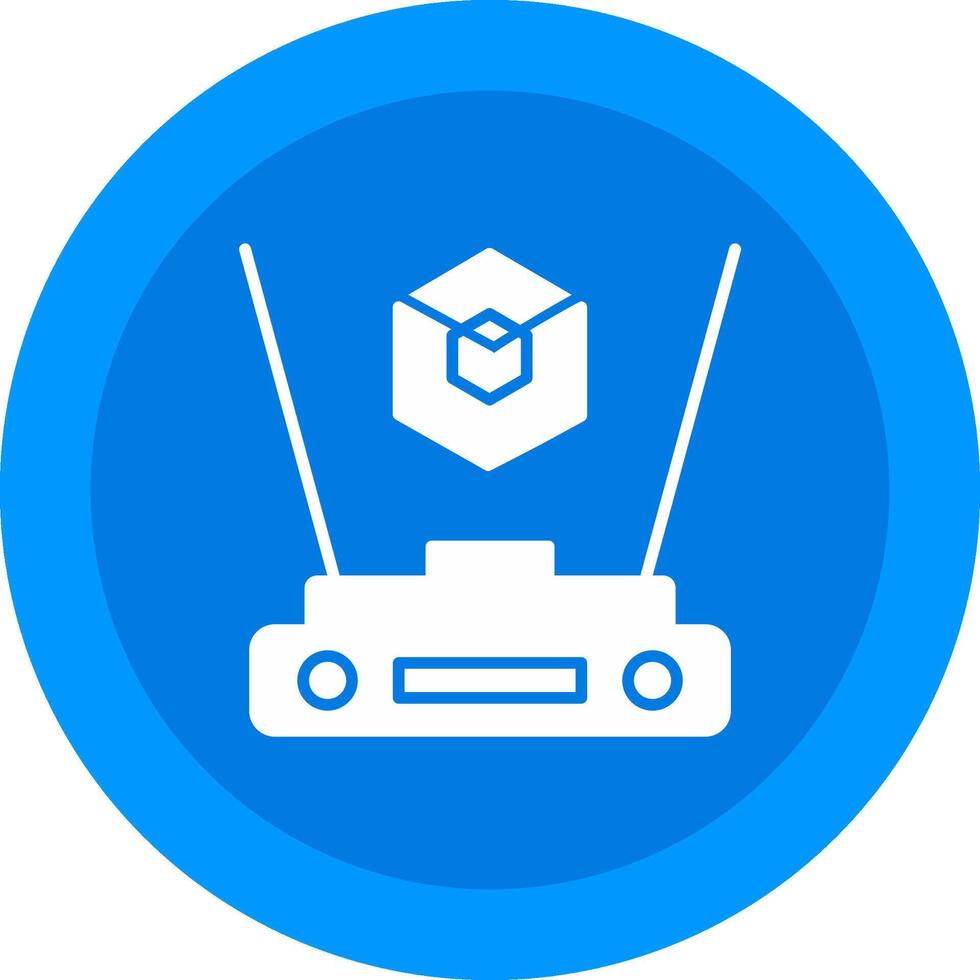 Hologram Icon Design Symbol vector