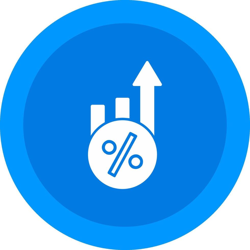 Increase Icon Design Symbol vector