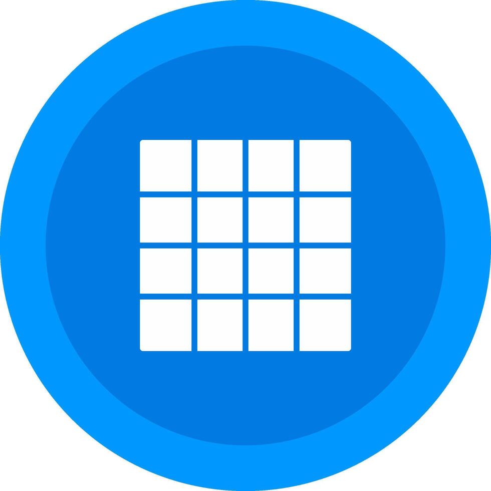 Grid Icon Design Symbol vector