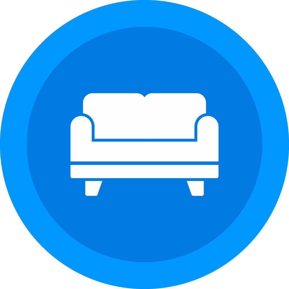 Sofa Bed Icon Design Symbol vector