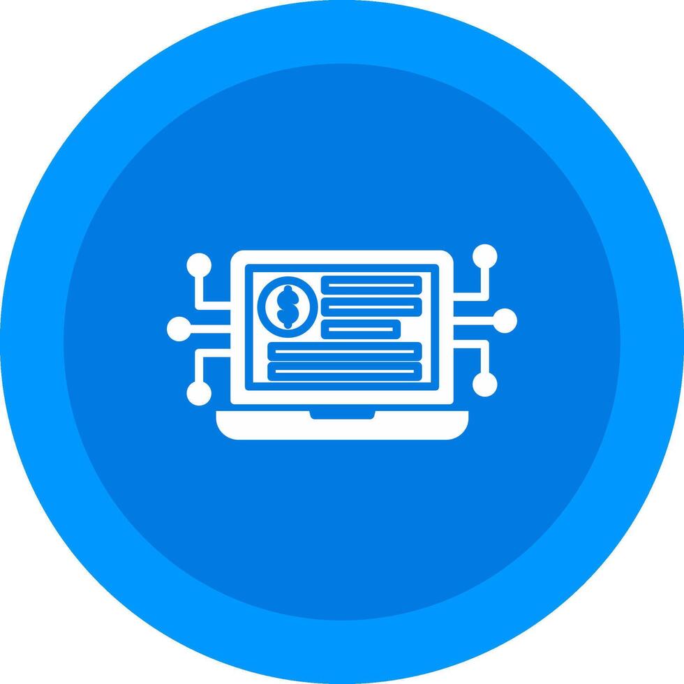 Digital Asset Icon Design Symbol vector