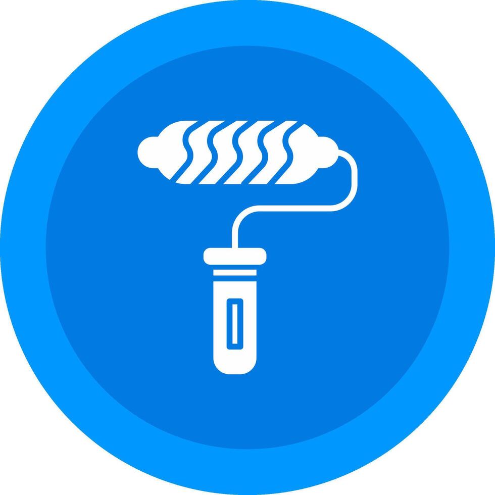 Paint Roller Icon Design Symbol vector