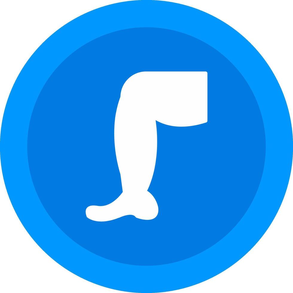 Leg Icon Design Symbol vector