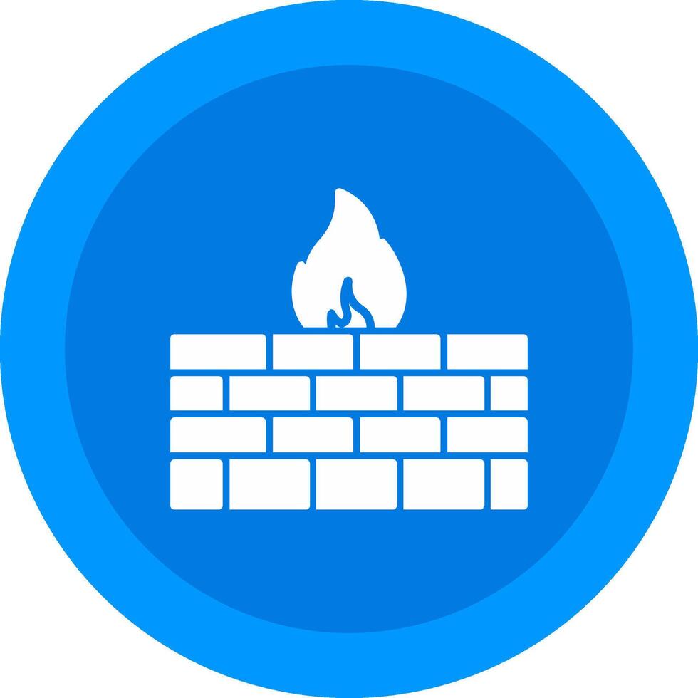Firewall Icon Design Symbol vector