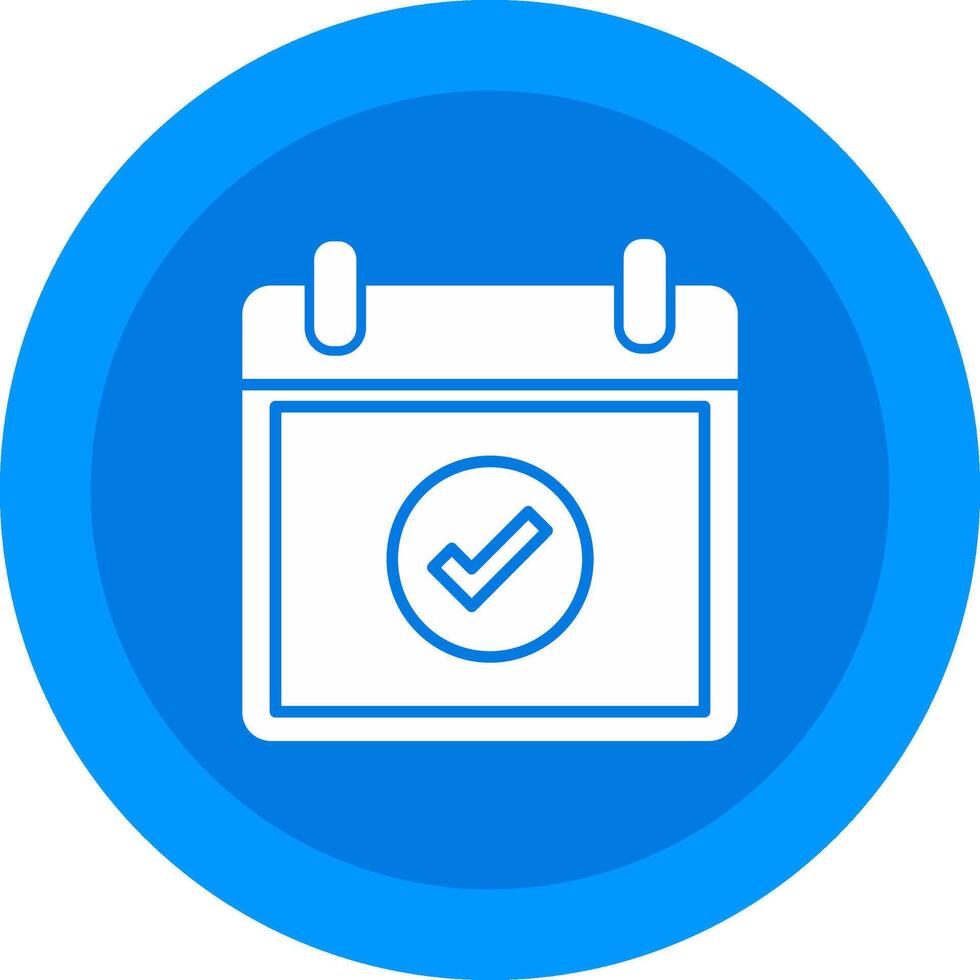 Correct Icon Design Symbol vector