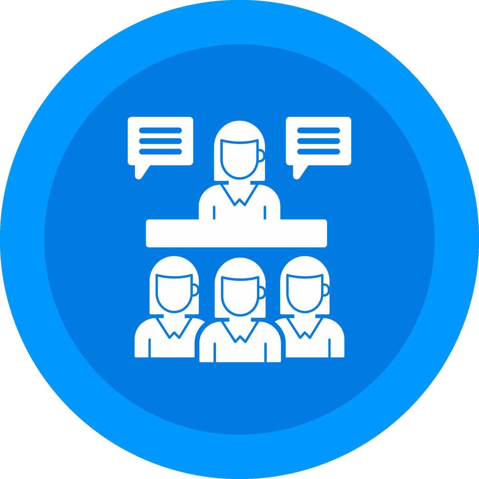 Interview Icon Design Symbol vector