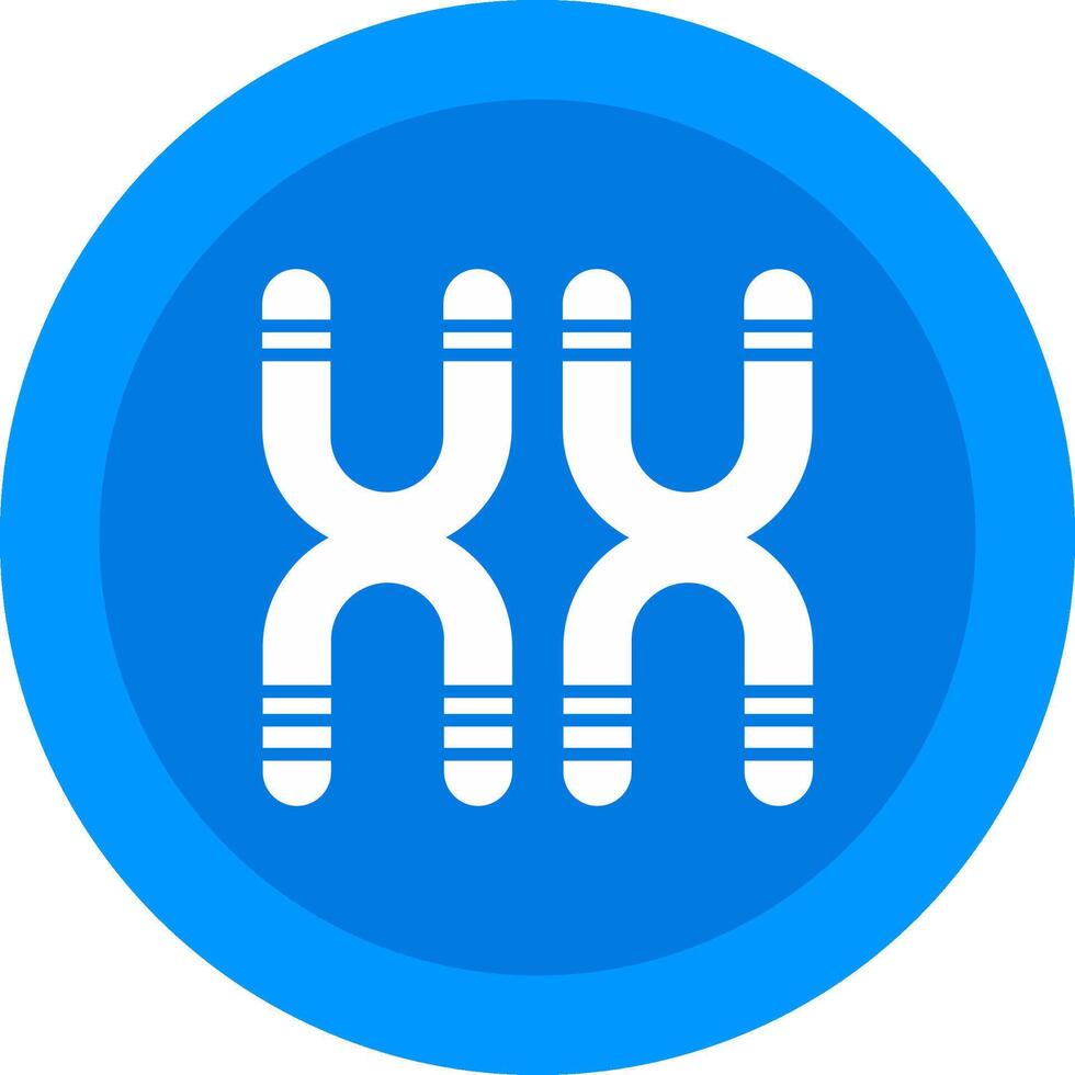 Chromosome Icon Design Symbol vector