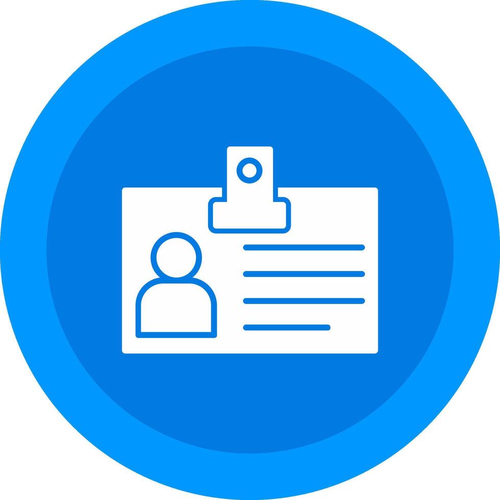 Identification Card Icon Design Symbol vector