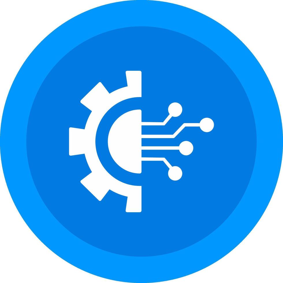 Digital Transformation Icon Design Symbol vector