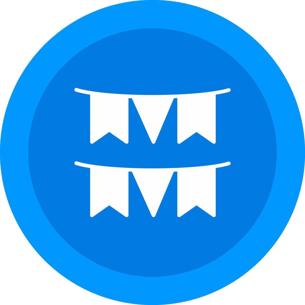 Garland Icon Design Symbol vector