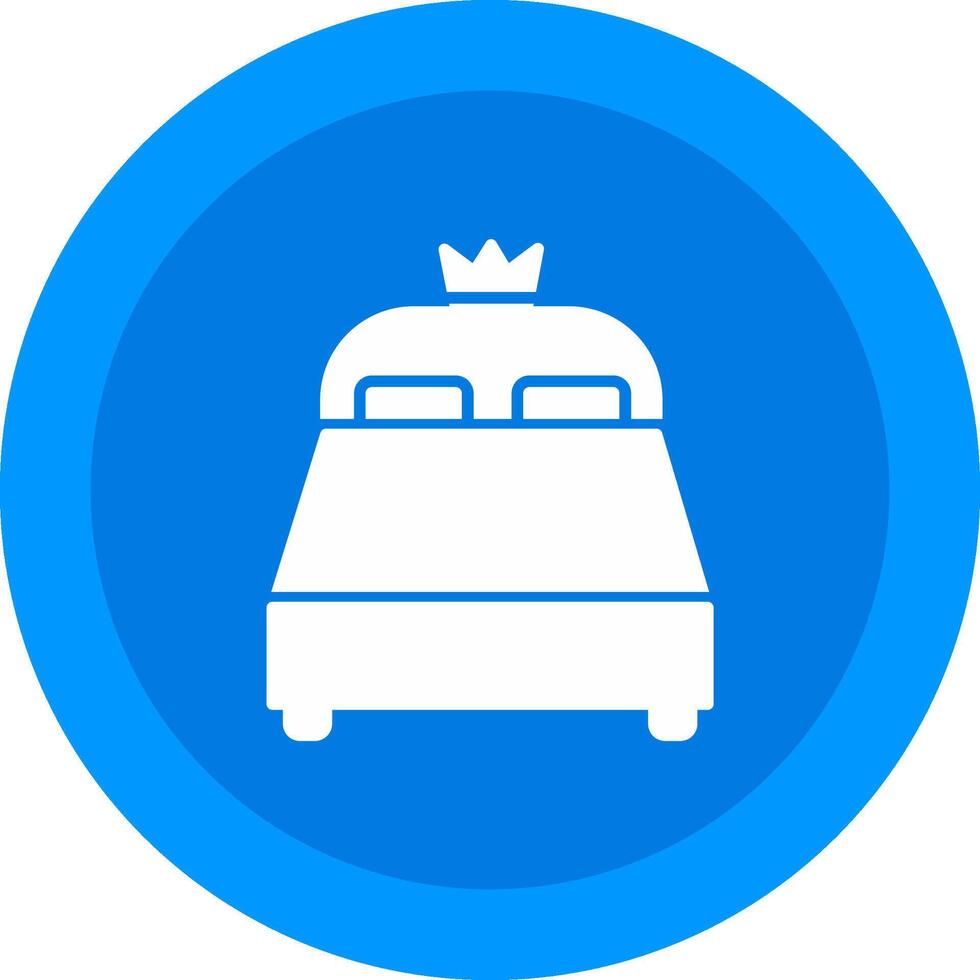King Size Icon Design Symbol vector