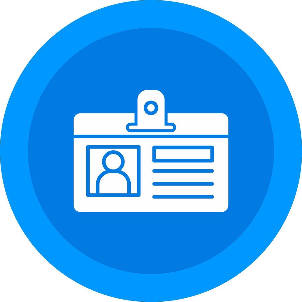 Identification Card Icon Design Symbol vector