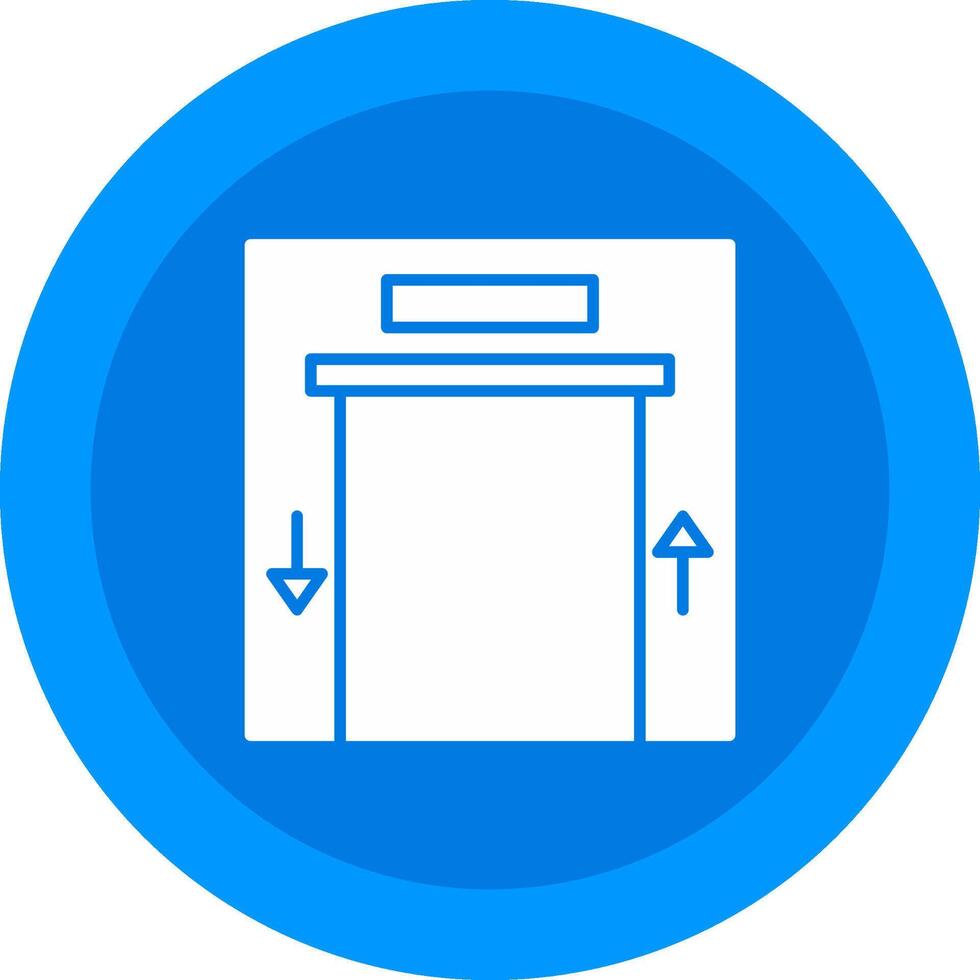 Elevator Icon Design Symbol vector