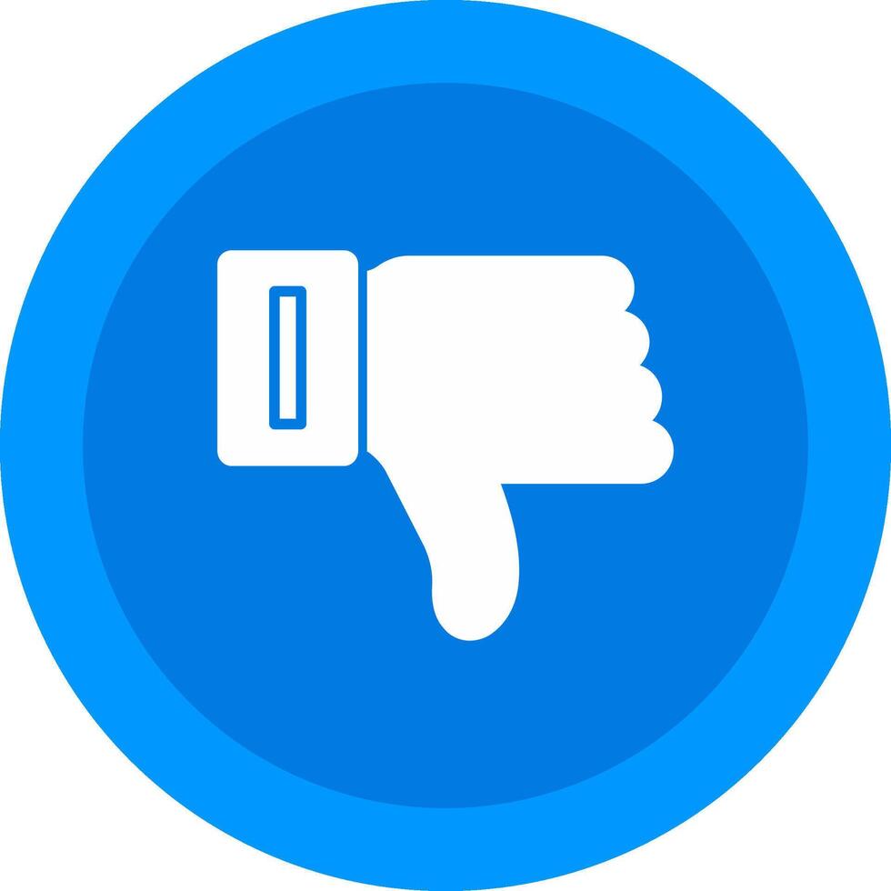 Dislike Icon Design Symbol vector
