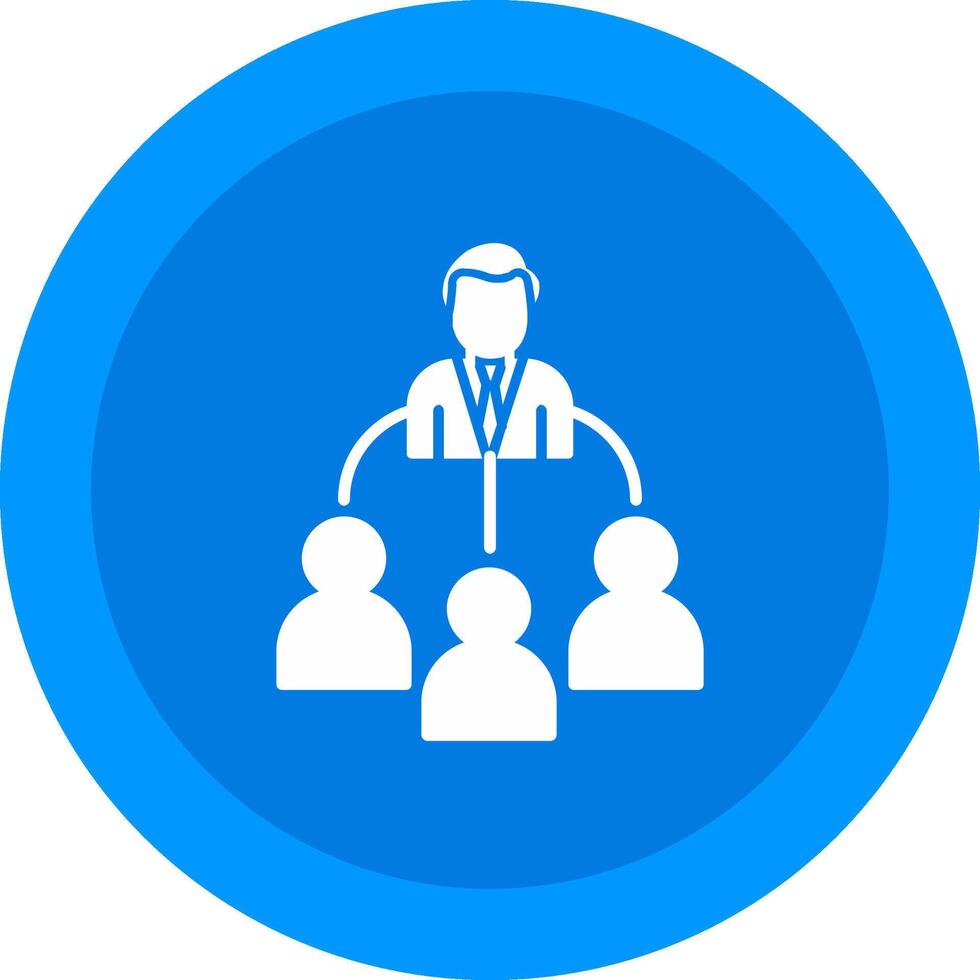 Delegate Icon Design Symbol vector